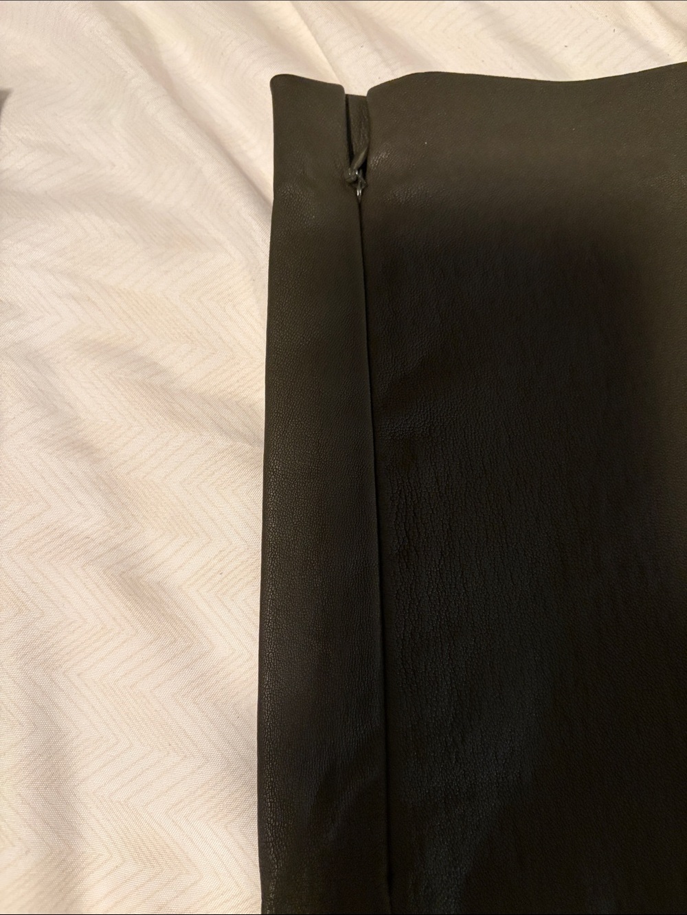 Theory Green Slate Leather Skinny Pants- 2 NWT - Picture 8 of 9